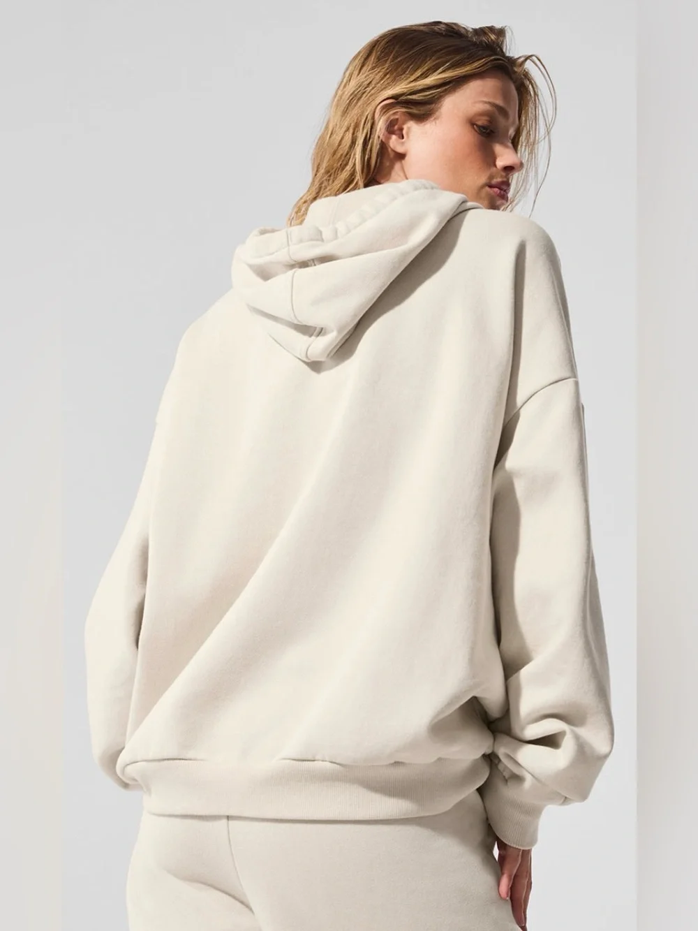 Alo Accolade Hoodie Bone XS